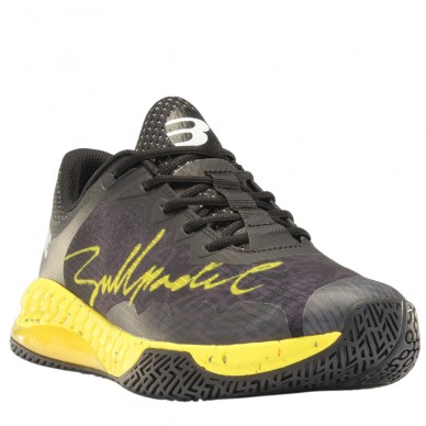 Bullpadel Ionic 24I black yellow 2024 padel shoes