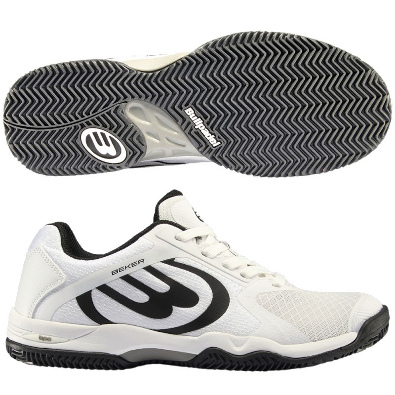 Bullpadel Beker 24I white grey 2024 padel shoes Bullpadel Beker 24I white grey 2024 padel shoes