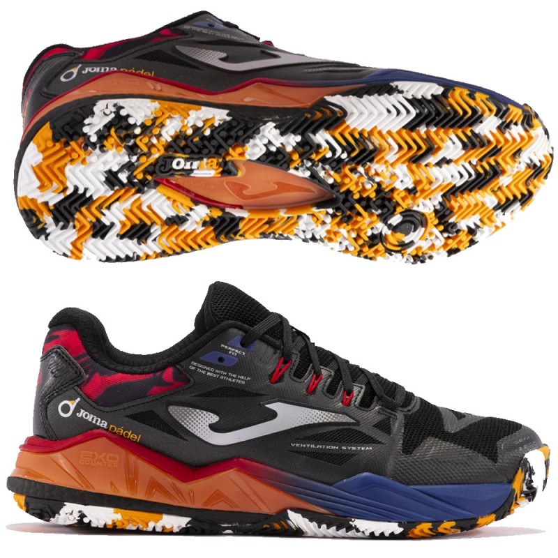 Joma Spin Men 2401 black 2024 padel shoes Joma Spin Men 2401 black 2024 padel shoes