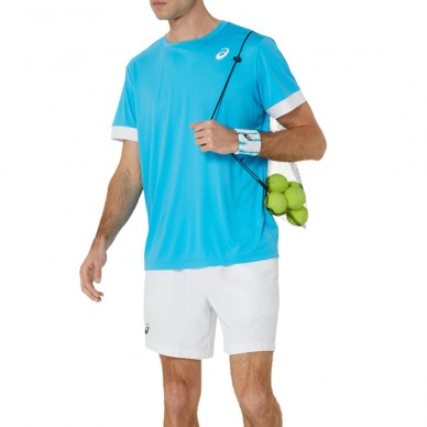 t-shirt Asics Men Court SS Top blue