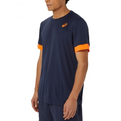t-shirt Asics Men Court SS Top dark blue