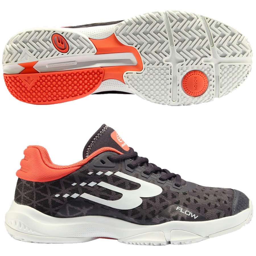 Bullpadel Flow 24I Dark Grey Orange 2024