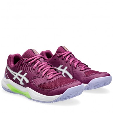 Asics Gel Dedicate 8 Deep Mauve White 2024 Padel Shoes