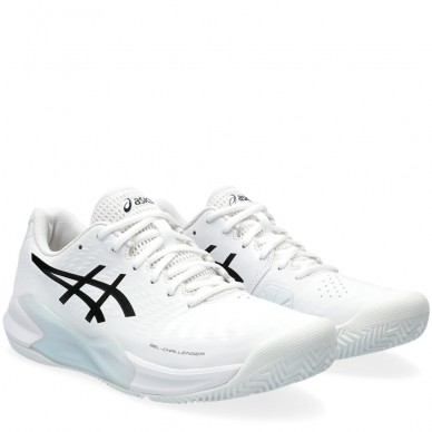 Asics Gel Challenger 14 Clay white black 2024 Padel Shoes