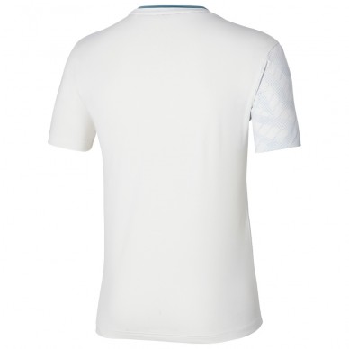 T-shirt Mizuno Tennis Mug Shadow Graphic Tee white
