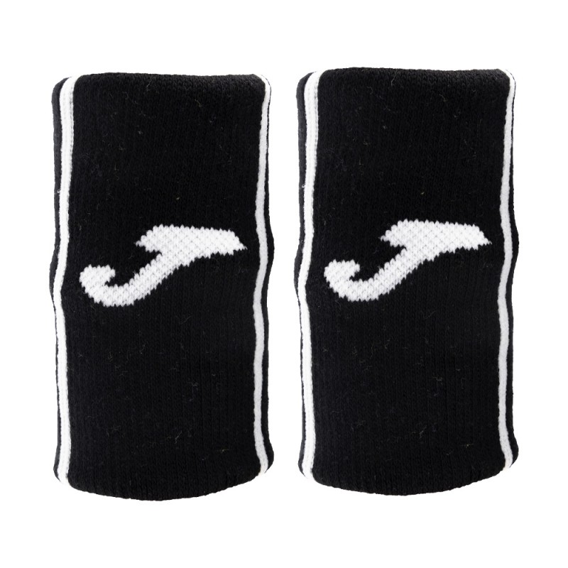 wristbands Joma long black white wristbands Joma long black white