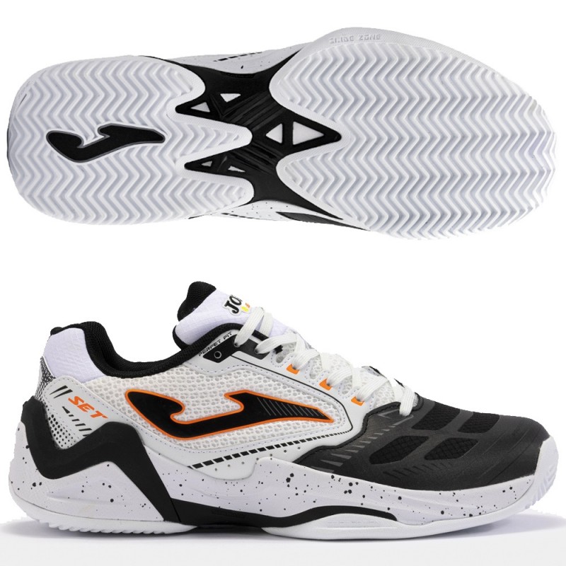 Joma Set Men 2432 white black 2024 padel shoes Joma Set Men 2432 white black 2024 padel shoes