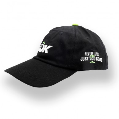 Cap Lok Never Luck black