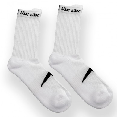 Socks Lok Accent white