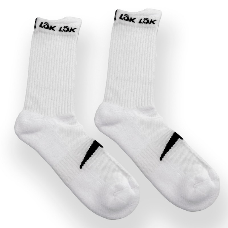 Socks Lok Accent white