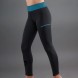 Leggings Endless Cross Pocket black petroleum