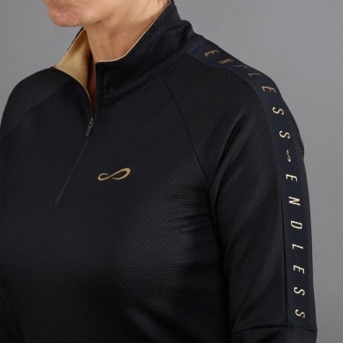 Sweatshirt Endless Kirsch II black gold