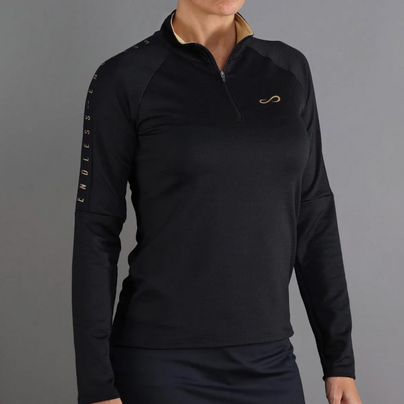 Sweatshirt Endless Kirsch II black gold