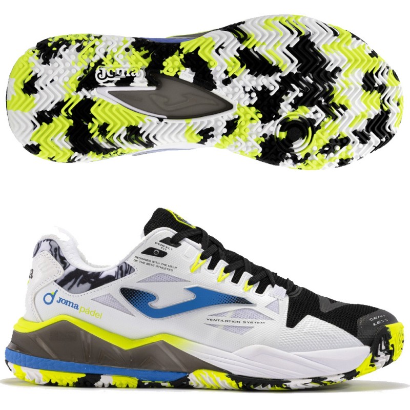 Joma Spin Men 2431 black white 2024 padel shoes Joma Spin Men 2431 black white 2024 padel shoes