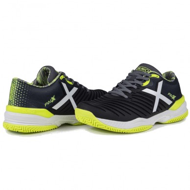 Munich Padx 48 black yellow 2024 Padel Shoes