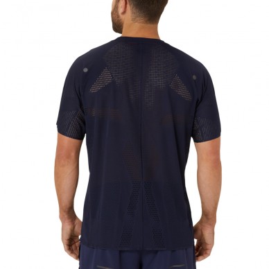 T-shirt Asics Metarun SS Top navy blue