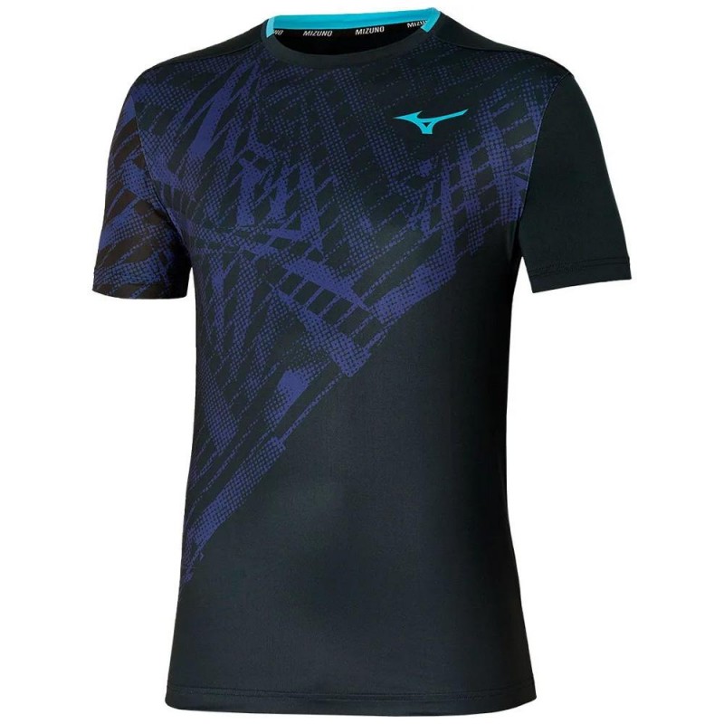 T-shirt Mizuno Tennis Mug Shadow Graphic Tee black