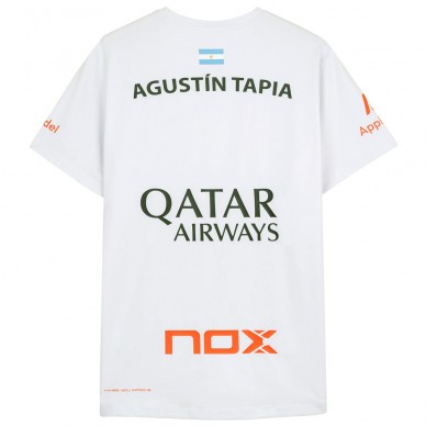 T-shirt Nox At10 Agustin Tapia white