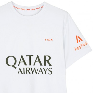 T-shirt Nox At10 Agustin Tapia white