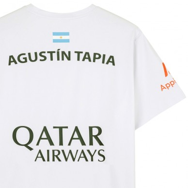 T-shirt Nox At10 Agustin Tapia white