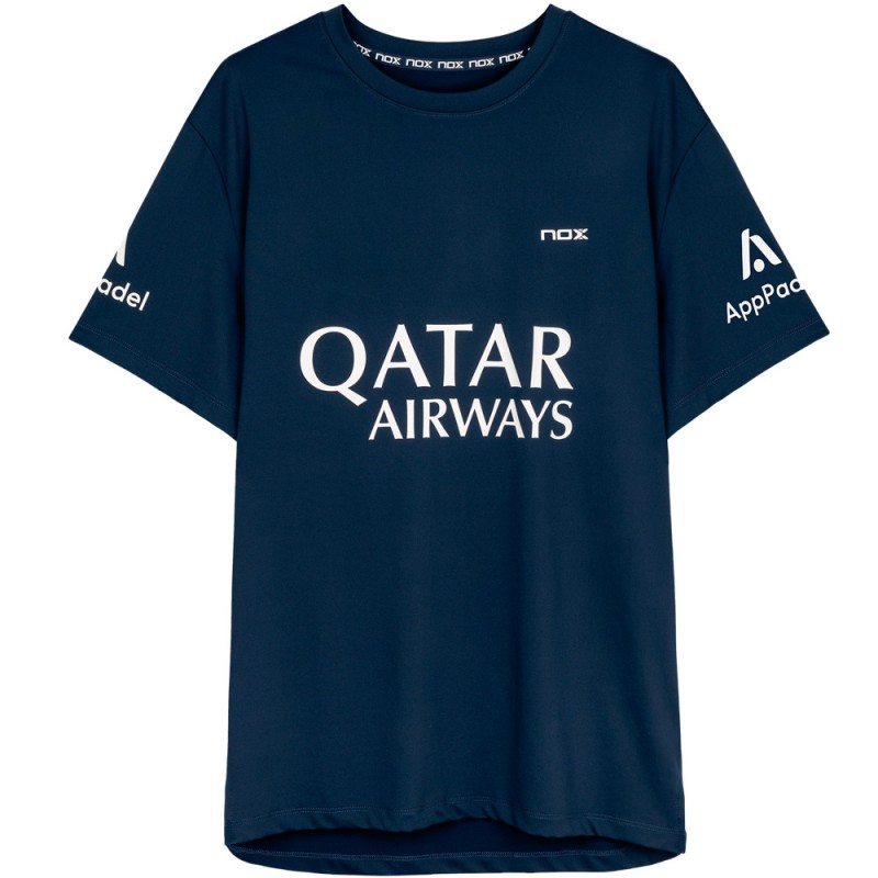 T-shirt Nox AT10 Agustin Tapia navy blue T-shirt Nox AT10 Agustin Tapia navy blue