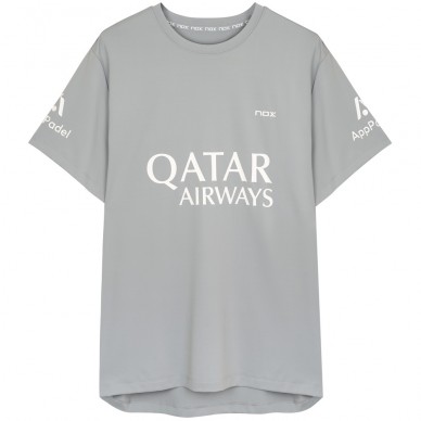 T-shirt Nox AT10 Agustín Tapia gray