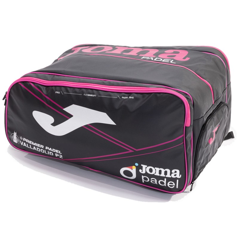 Joma Master Valladolid Black Pink 2024 padel bag Joma Master Valladolid Black Pink 2024 padel bag