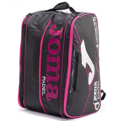 Joma Master Valladolid Black Pink 2024 padel bag
