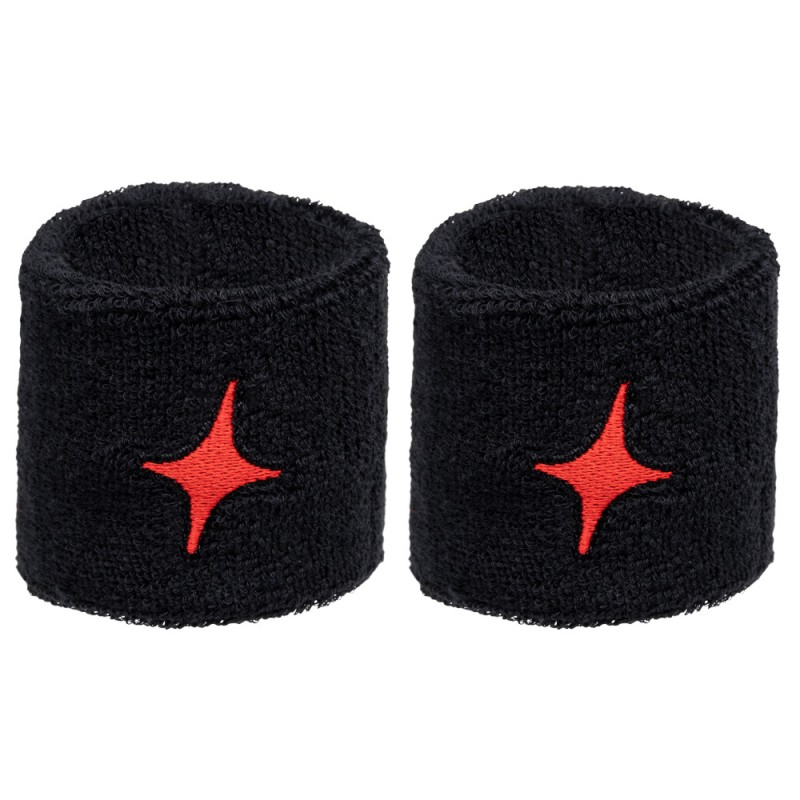 Wristbands Star Vie Star black with red logo
