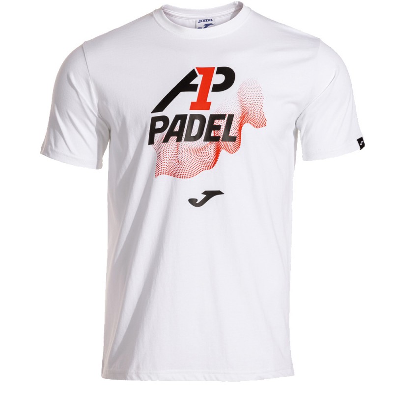 T-shirt Joma A1 Padel white T-shirt Joma A1 Padel white