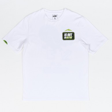 T-shirt Lok Out Of Office By Mr. M white