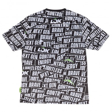 Lok Sticker Storm black T-shirt
