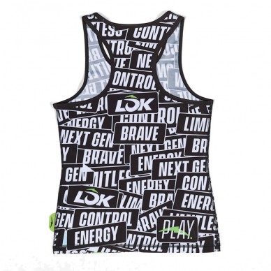 T-shirt Lok Sticker Storm Tank black
