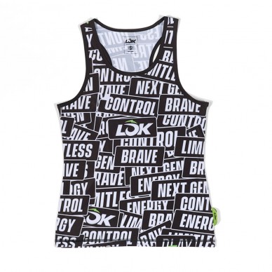 T-shirt Lok Sticker Storm Tank black