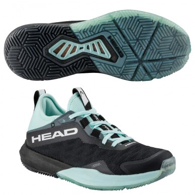 Head Motion Pro Woman Black Aqua 2024 padel shoes