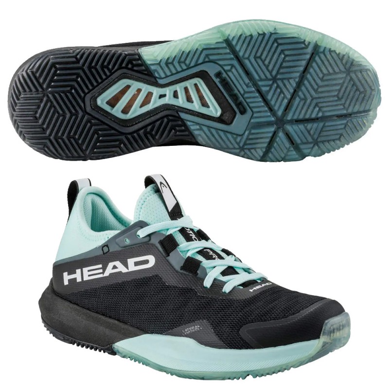 Head Motion Pro Woman Black Aqua 2024 padel shoes