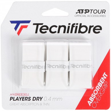 Overgrips Tecnifibre Players Dry white
