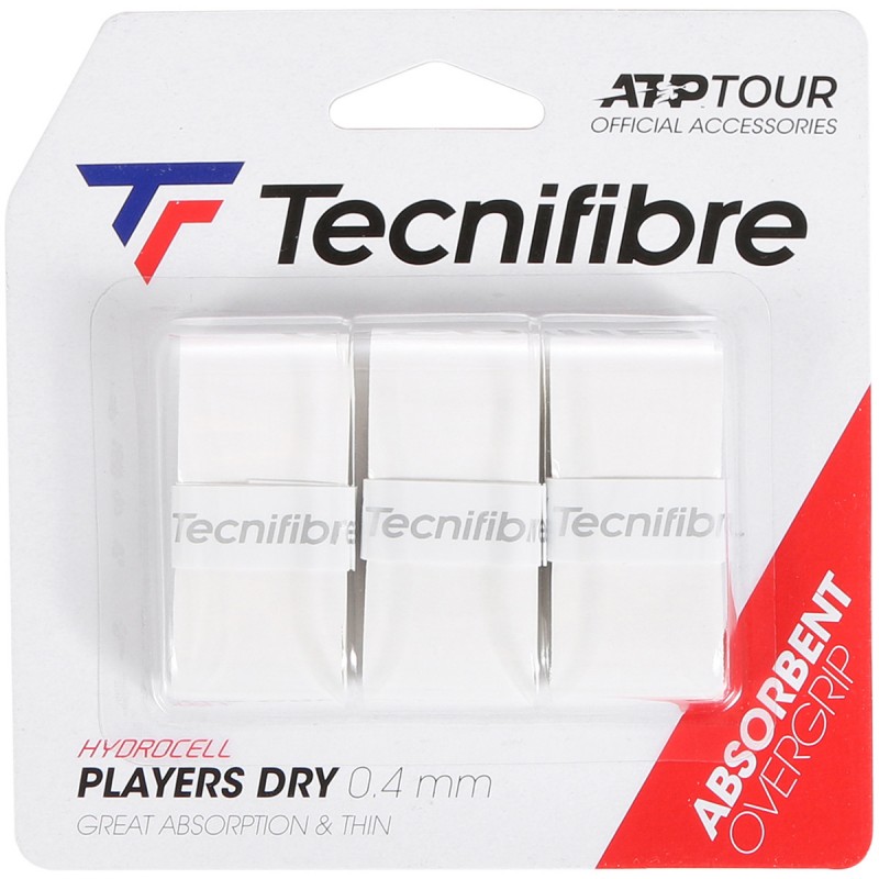 Overgrips Tecnifibre Players Dry white Overgrips Tecnifibre Players Dry white