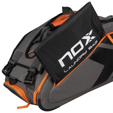 Nox AT10 Team gray orange 2024 padel bag
