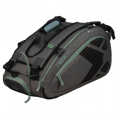 Nox AT10 Team grey green 2024 padel bag