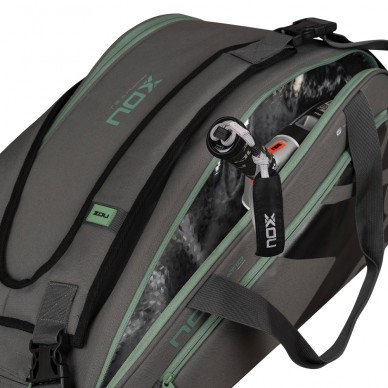 Nox AT10 Team grey green 2024 padel bag