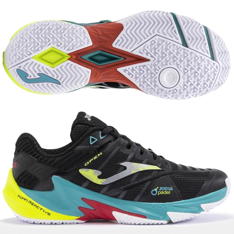 Joma Open Men 2401 black 2024 padel shoes Joma Open Men 2401 black 2024 padel shoes