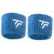 Wristbands Tecnifibre Light Blue x2