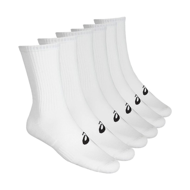 Socks Asics 6PPK Crew white