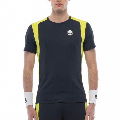 T-shirt Hydrogen Inlay Tech navy blue green
