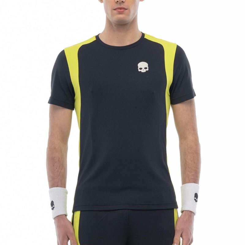 T-shirt Hydrogen Inlay Tech navy blue green