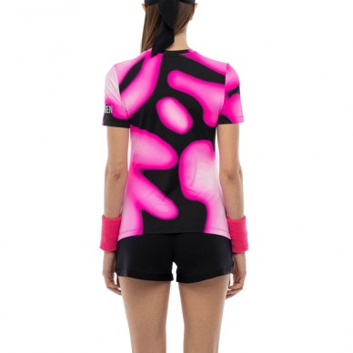 T-shirt Hydrogen Psychedelic Tech Fuchsia