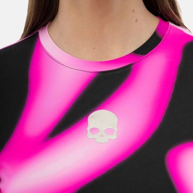 T-shirt Hydrogen Psychedelic Tech Fuchsia