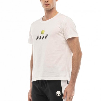 T-shirt Hydrogen Tennis Ball white