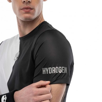 T-shirt Hydrogen Drip Tech black white